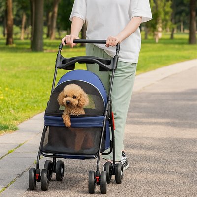 Poussette pour Chien pratique