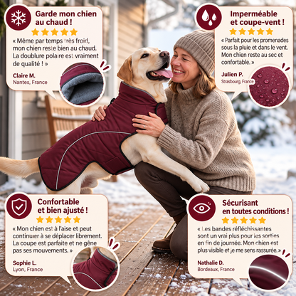 Manteau pour chien | ChaudBalade™