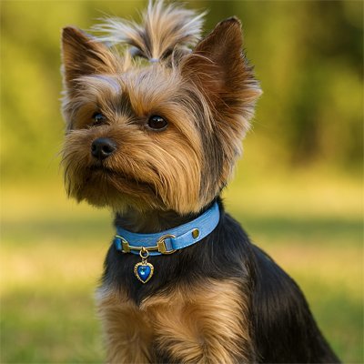 Collier pour Chien bleu