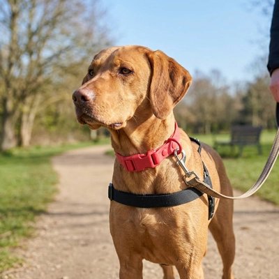 Collier pour Chien rouge dans le bois