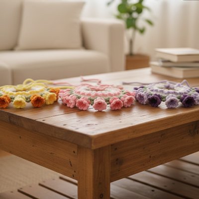 Collier pour chien sur la table
