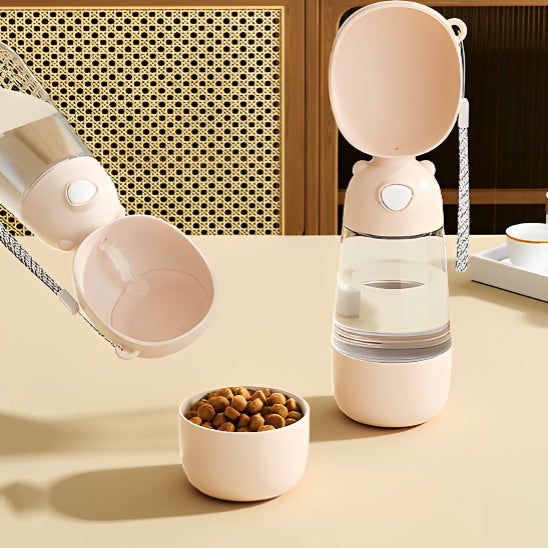 Gourde pour chiens abricot