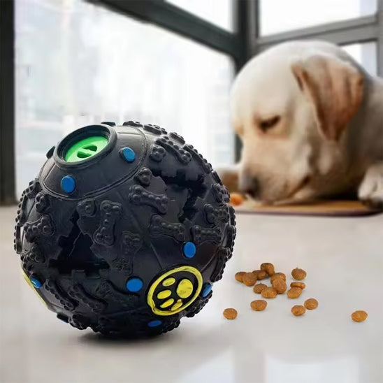Vue de face du jouets pour chien. jeux et plaisirs pour des chiens heureux