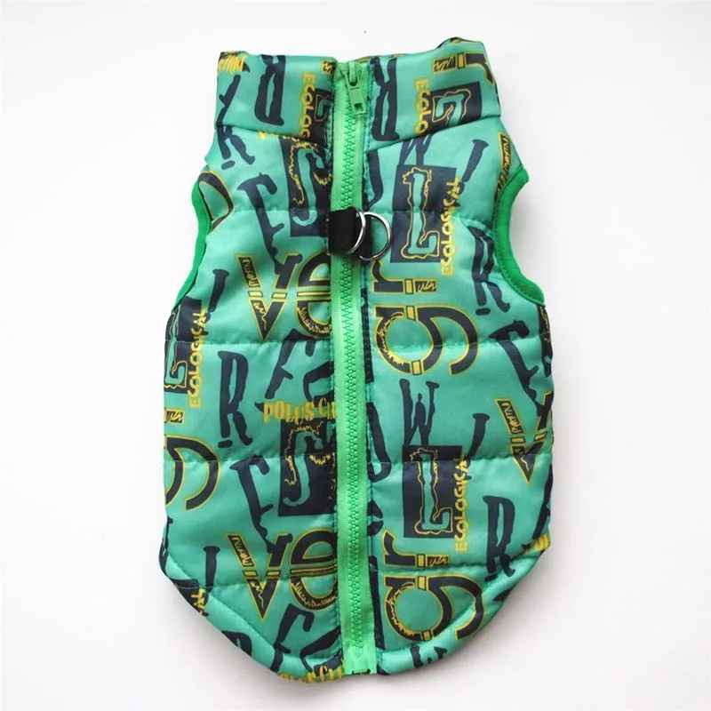 Manteau pour chien vert