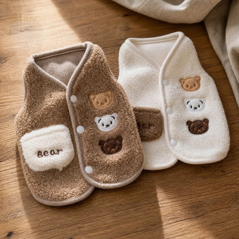 Pull pour Chien marron et blanc