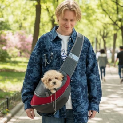 Sac de transport pour Chien rouge dans les bois