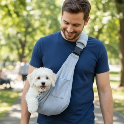 Sac transport pour Chien bleu