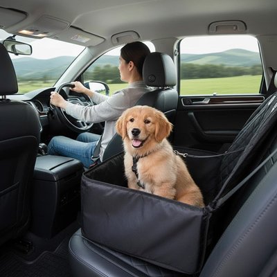 Siege auto pour chien confortable